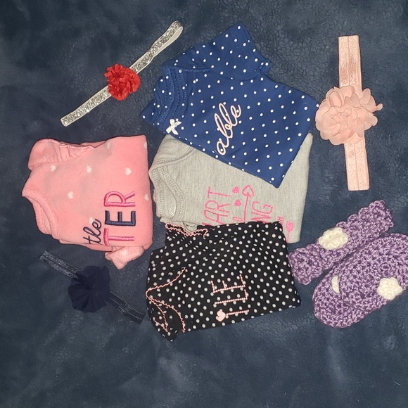 Carter's Other - 0-3 Months Baby Girl Bundle
